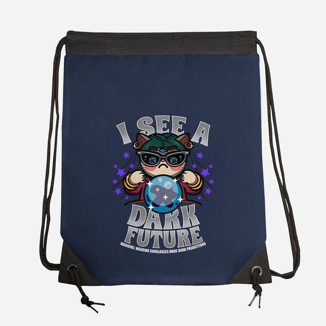 I See A Dark Future-None-Drawstring-Bag-Boggs Nicolas