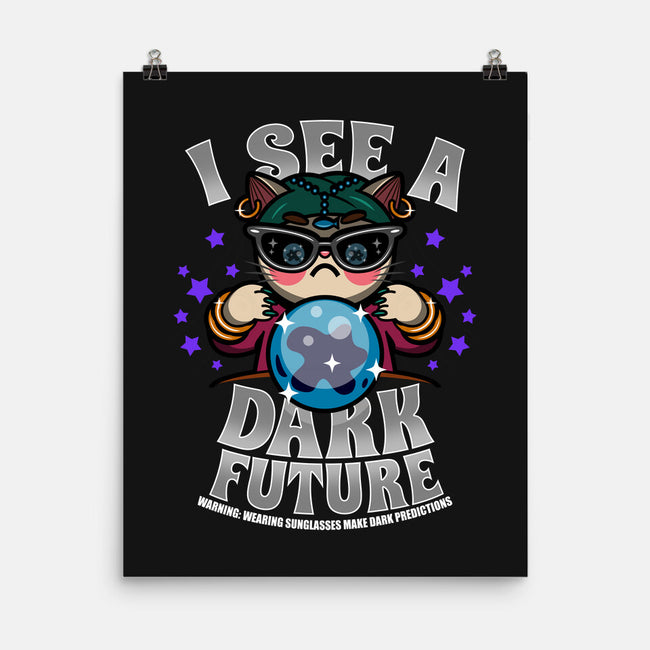 I See A Dark Future-None-Matte-Poster-Boggs Nicolas