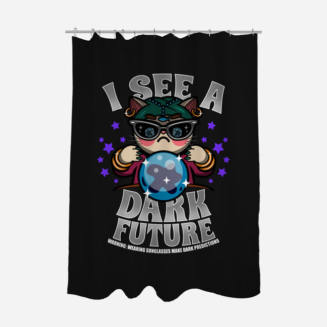 I See A Dark Future-None-Polyester-Shower Curtain-Boggs Nicolas