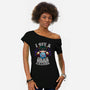 I See A Dark Future-Womens-Off Shoulder-Tee-Boggs Nicolas