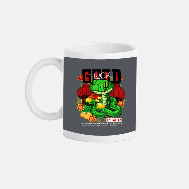 Good Luck Snake-None-Mug-Drinkware-bloomgrace28