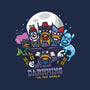 Darkwing Vs The World-Unisex-Zip-Up-Sweatshirt-jrberger