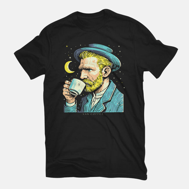 Van Coffee-Womens-Basic-Tee-Eoli Studio