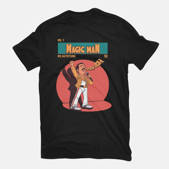 The Magic Man-Unisex-Basic-Tee-P1yu5h