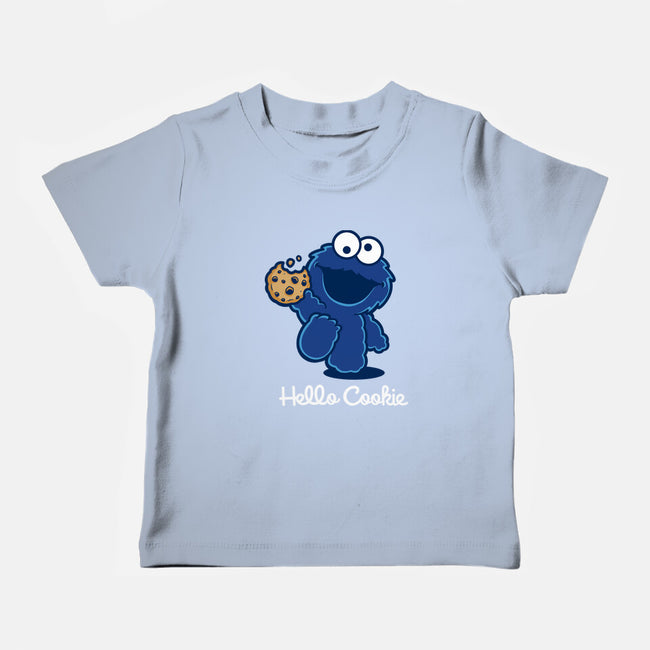 Hello Cookie-Baby-Basic-Tee-retrodivision