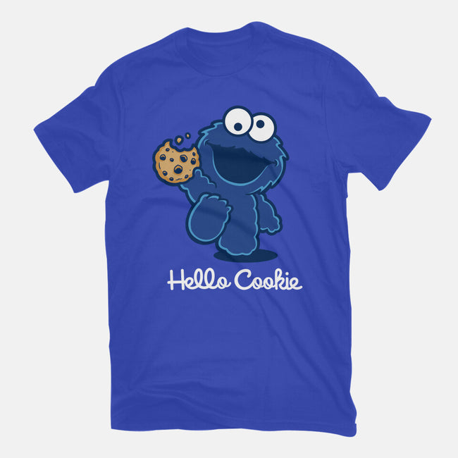 Hello Cookie-Unisex-Basic-Tee-retrodivision