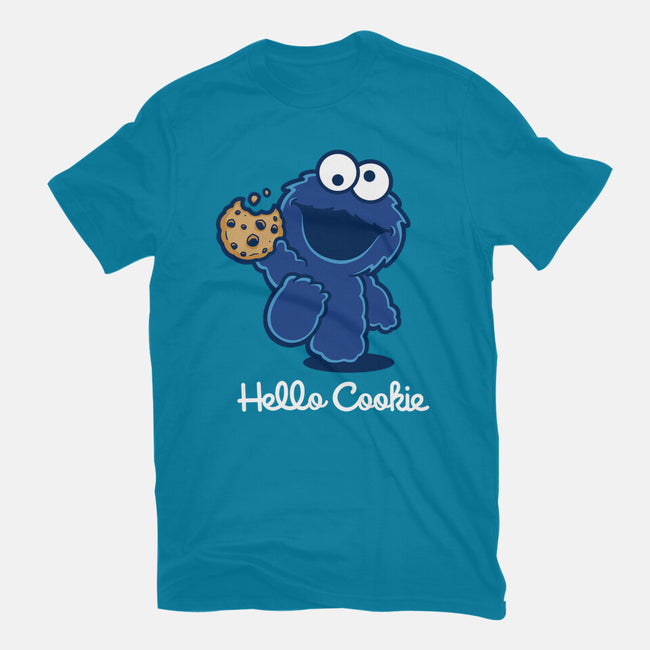 Hello Cookie-Unisex-Basic-Tee-retrodivision