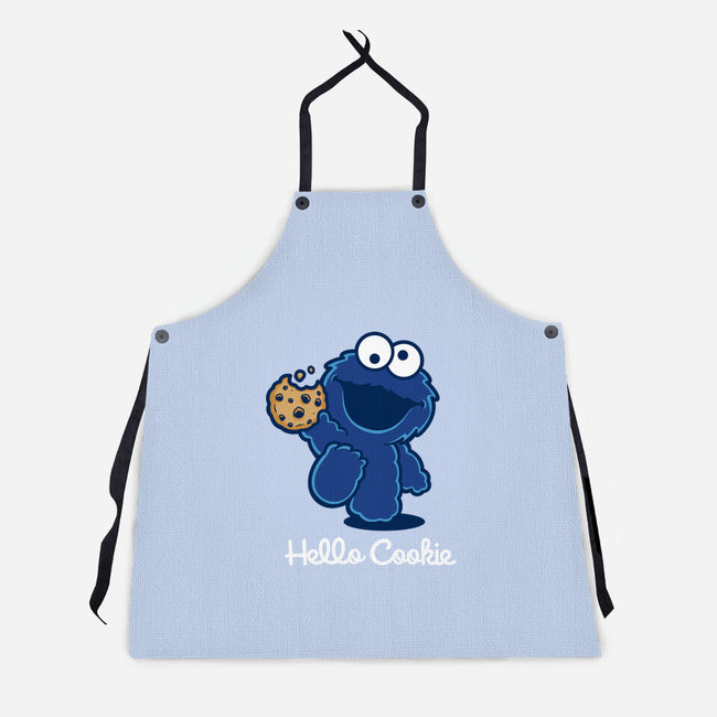 Hello Cookie-Unisex-Kitchen-Apron-retrodivision