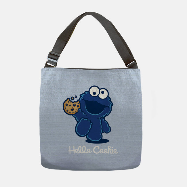 Hello Cookie-None-Adjustable Tote-Bag-retrodivision