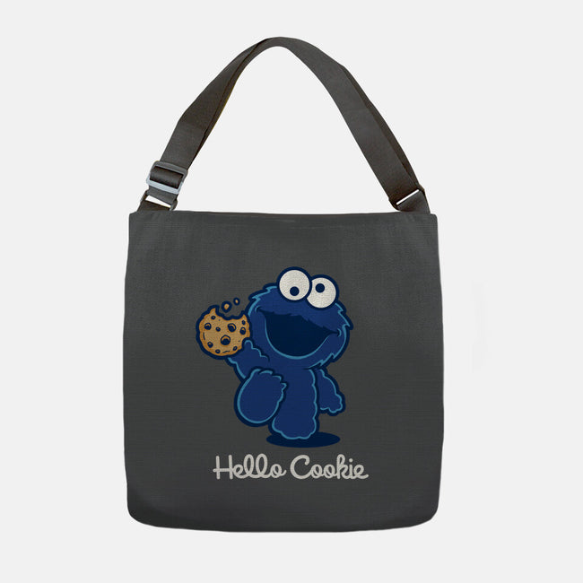 Hello Cookie-None-Adjustable Tote-Bag-retrodivision