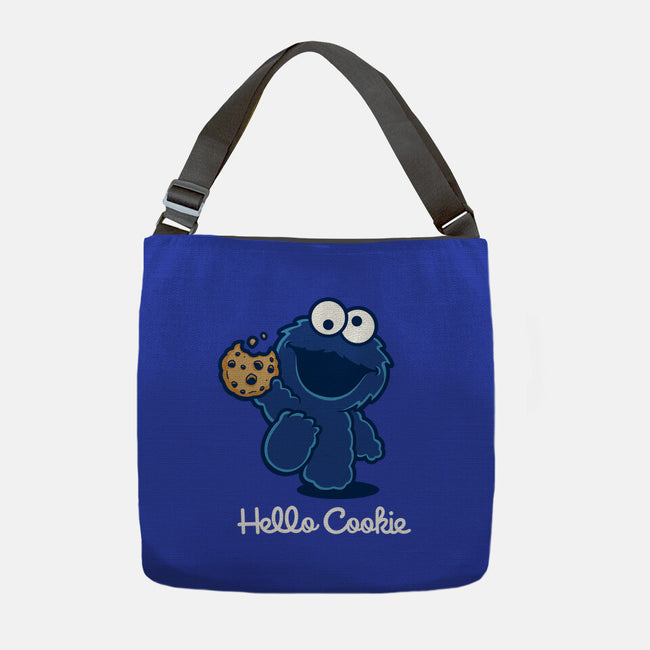 Hello Cookie-None-Adjustable Tote-Bag-retrodivision