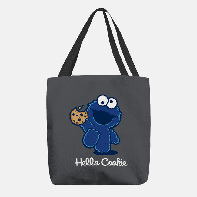 Hello Cookie-None-Basic Tote-Bag-retrodivision