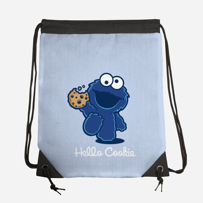 Hello Cookie-None-Drawstring-Bag-retrodivision