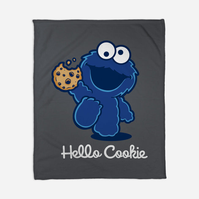 Hello Cookie-None-Fleece-Blanket-retrodivision