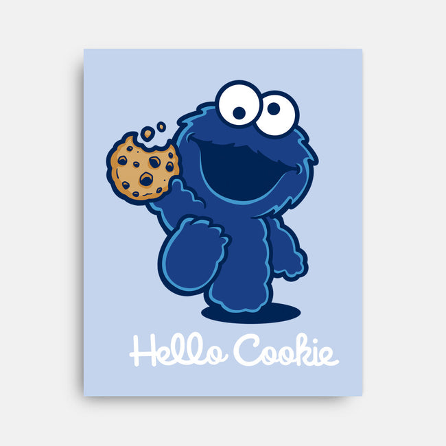 Hello Cookie-None-Stretched-Canvas-retrodivision