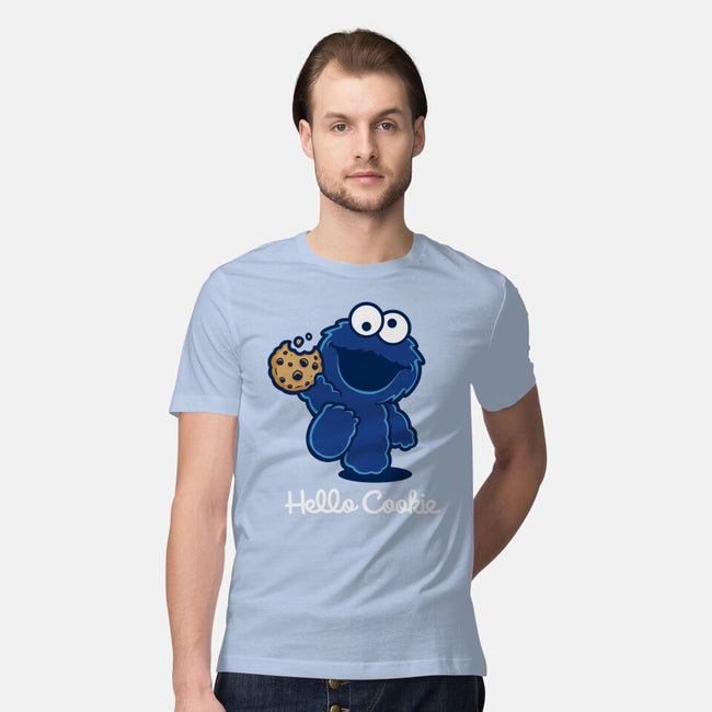 Hello Cookie-Mens-Premium-Tee-retrodivision