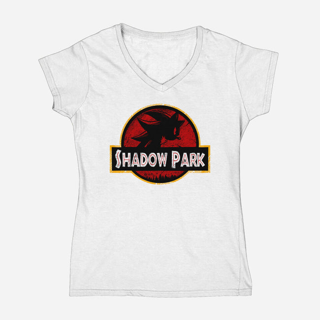 Shadow Park-Womens-V-Neck-Tee-spoilerinc