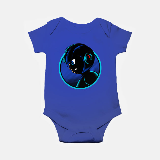 Shadow Cyborg-Baby-Basic-Onesie-spoilerinc