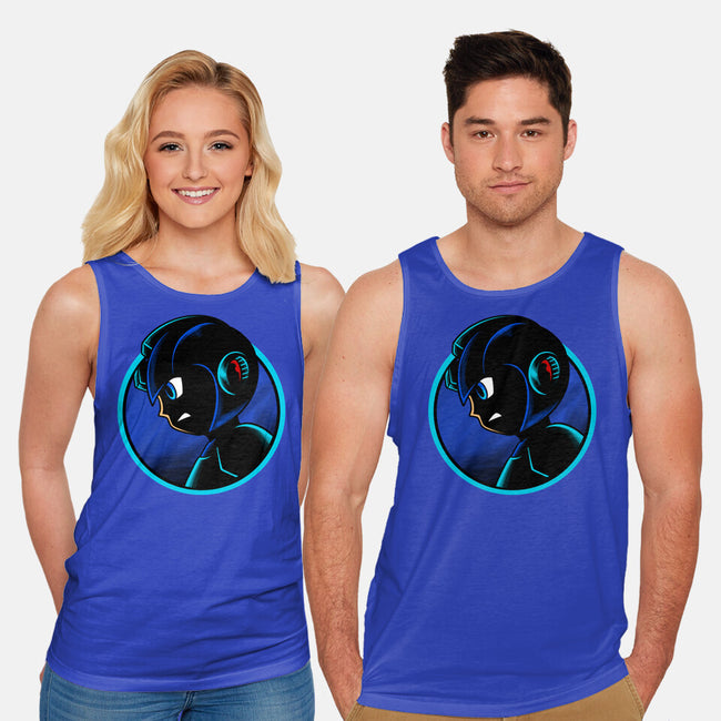 Shadow Cyborg-Unisex-Basic-Tank-spoilerinc