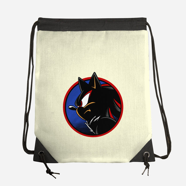 Dark Hedgehog-None-Drawstring-Bag-spoilerinc