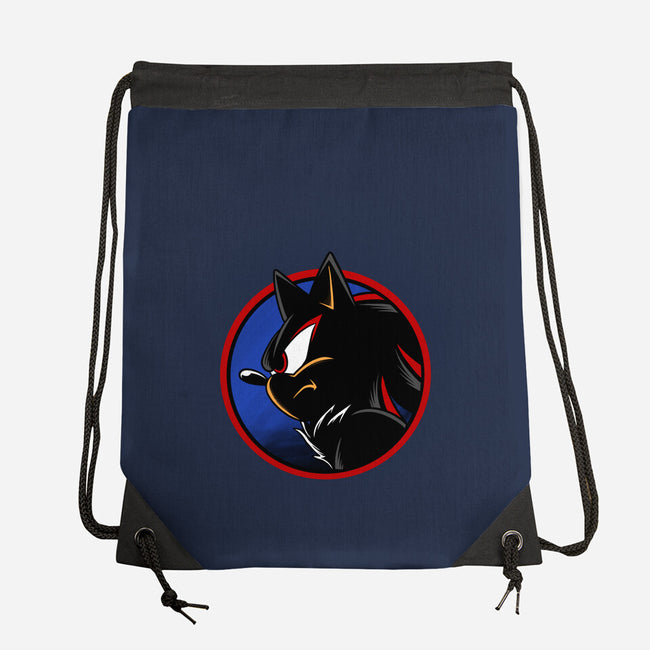 Dark Hedgehog-None-Drawstring-Bag-spoilerinc