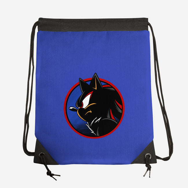 Dark Hedgehog-None-Drawstring-Bag-spoilerinc