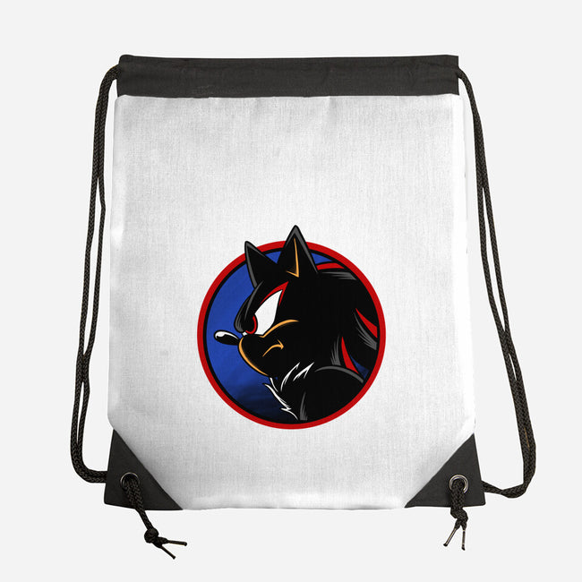 Dark Hedgehog-None-Drawstring-Bag-spoilerinc