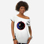 Dark Hedgehog-Womens-Off Shoulder-Tee-spoilerinc