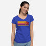 This Is My Luck-Womens-V-Neck-Tee-spoilerinc