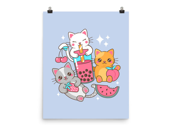 Boba Tea Kittens