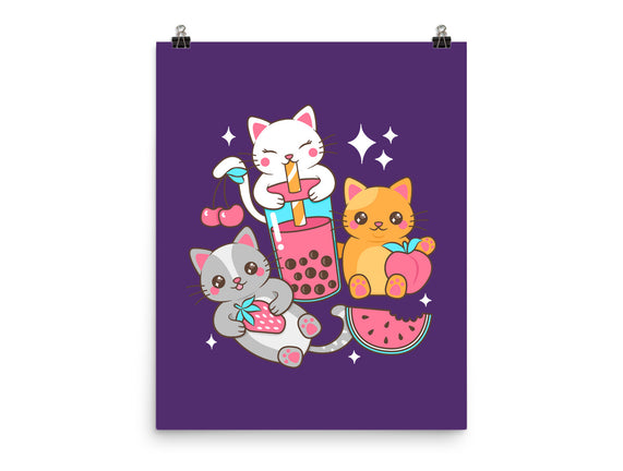 Boba Tea Kittens