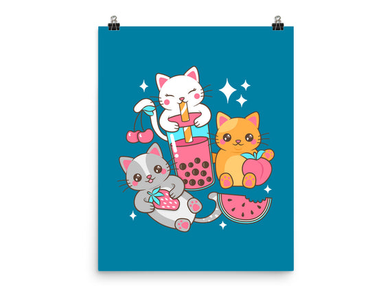 Boba Tea Kittens