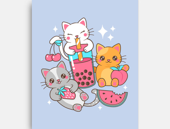 Boba Tea Kittens