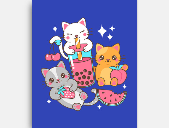 Boba Tea Kittens