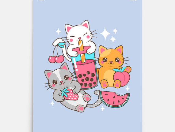 Boba Tea Kittens