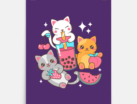 Boba Tea Kittens