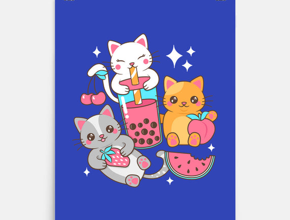 Boba Tea Kittens