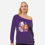 Boba Tea Kittens-Womens-Off Shoulder-Sweatshirt-robyriker