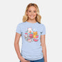 Boba Tea Kittens-Womens-Fitted-Tee-robyriker