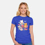 Boba Tea Kittens-Womens-Fitted-Tee-robyriker