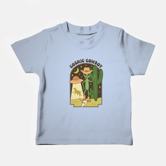 Cosmic Cowboy-Baby-Basic-Tee-robyriker