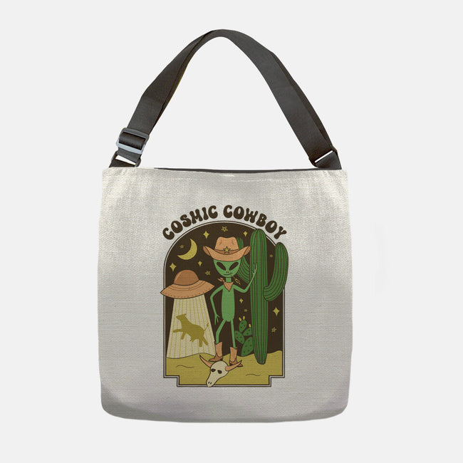 Cosmic Cowboy-None-Adjustable Tote-Bag-robyriker