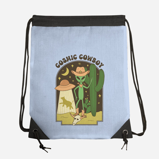 Cosmic Cowboy-None-Drawstring-Bag-robyriker
