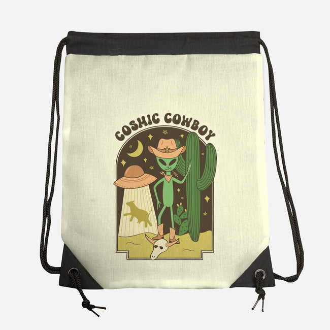 Cosmic Cowboy-None-Drawstring-Bag-robyriker