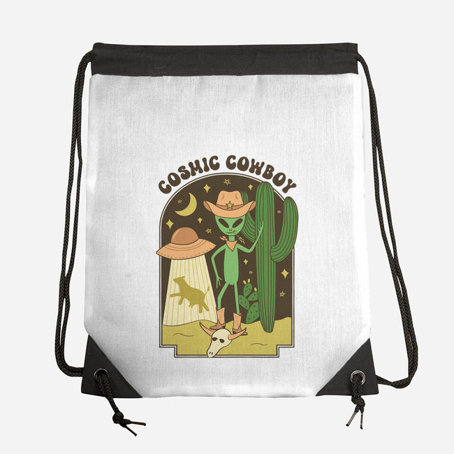 Cosmic Cowboy-None-Drawstring-Bag-robyriker