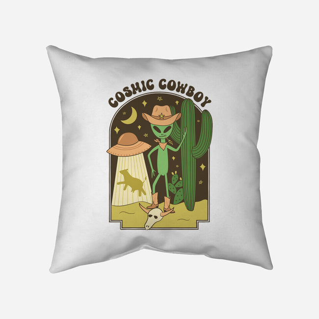 Cosmic Cowboy-None-Removable Cover w Insert-Throw Pillow-robyriker