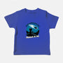 Cat Waiting The Meteor-Baby-Basic-Tee-Studio Mootant