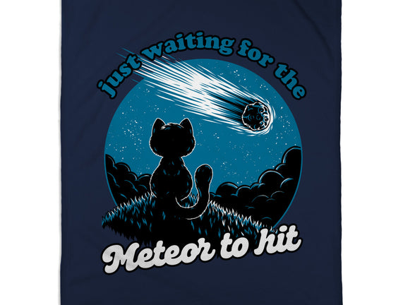 Cat Waiting The Meteor