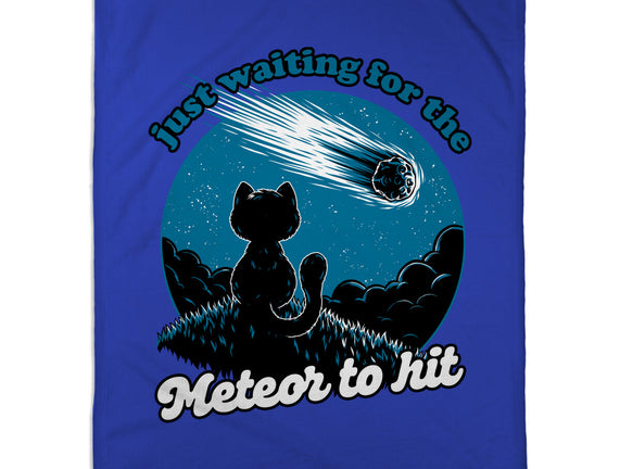 Cat Waiting The Meteor