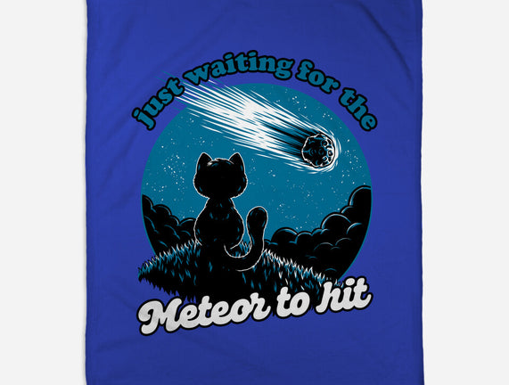 Cat Waiting The Meteor